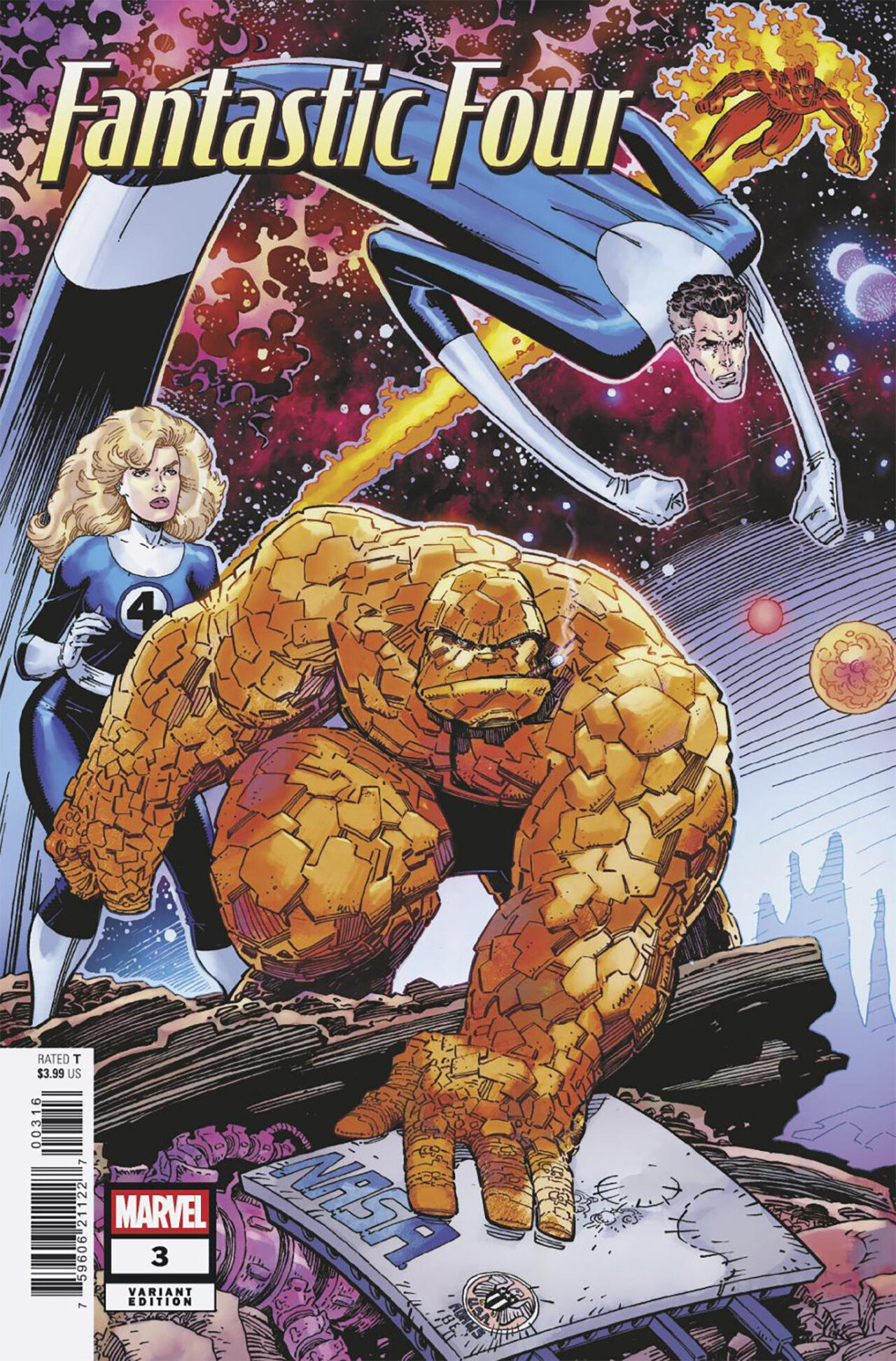 FANTASTIC FOUR #3 ARTHUR ADAMS HIDDEN GEM VAR (150 Copies)