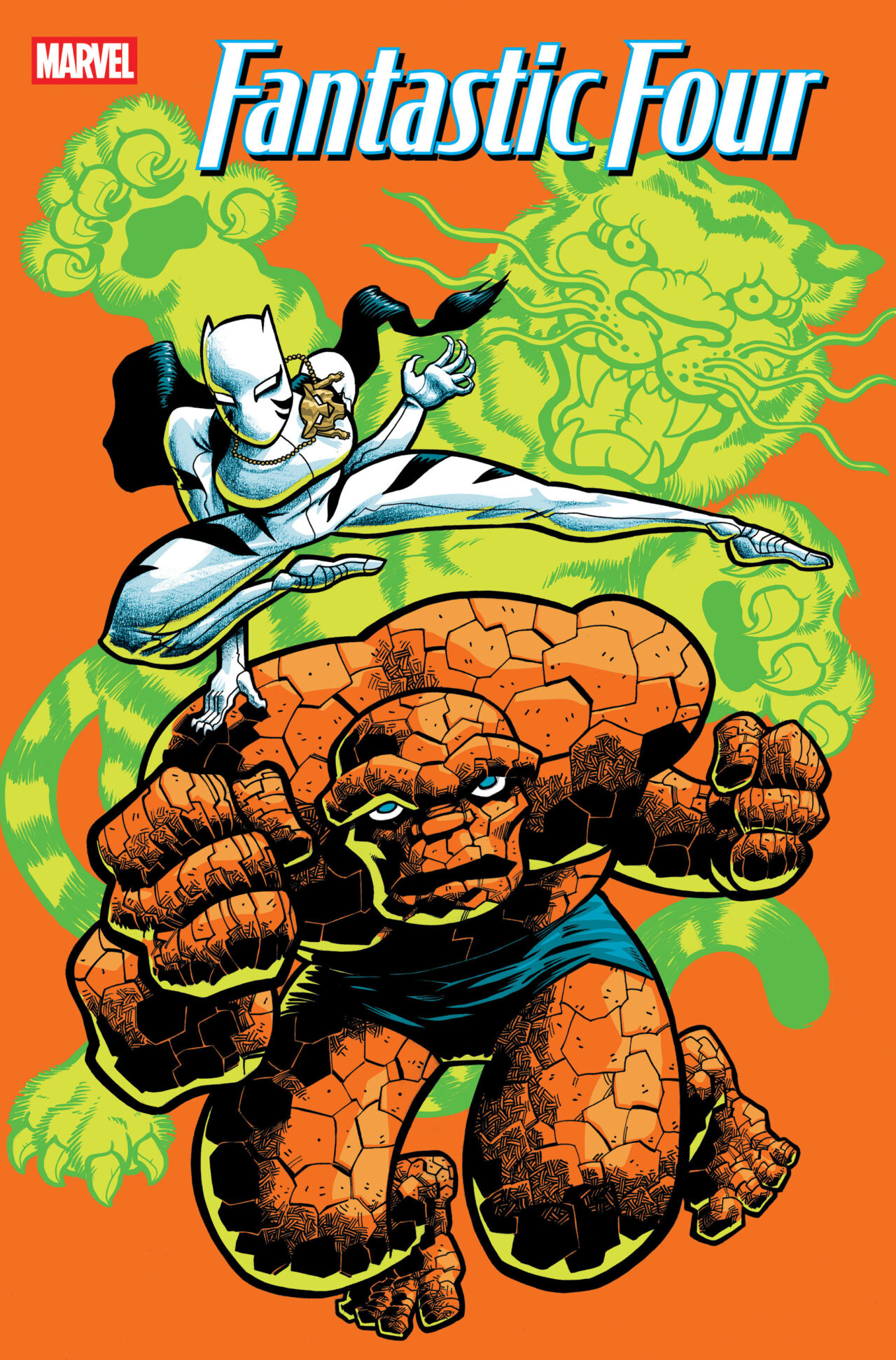 FANTASTIC FOUR #4 J. GONZO WHITE TIGER TEAM-UP VARIANT
