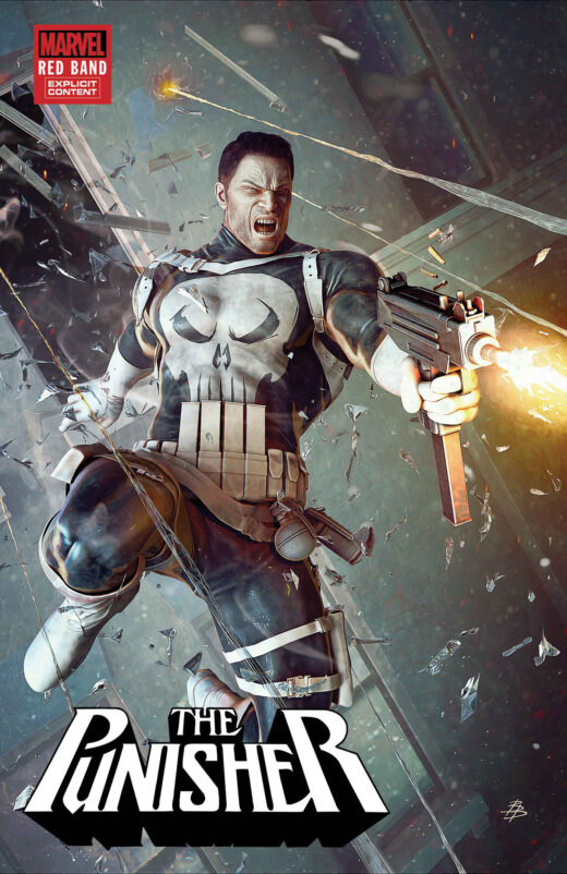 PUNISHER: RED BAND #4 BJORN BARENDS VARIANT [POLYBAGGED] (1:25 Copies)