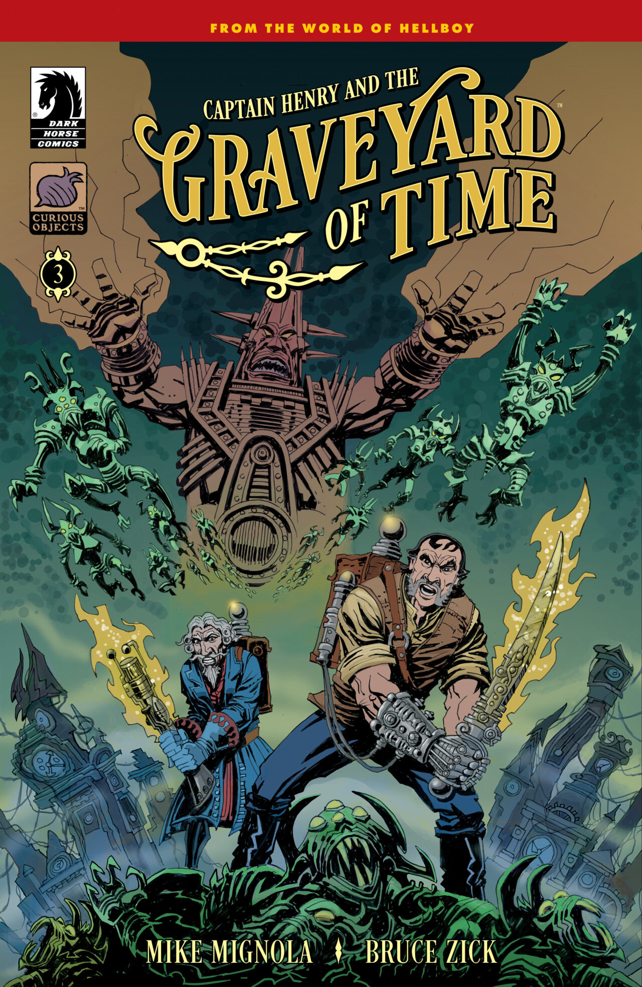 CAPTAIN Henry and the Graveyard of Time #3 (CVR A) (Bruce Zick)