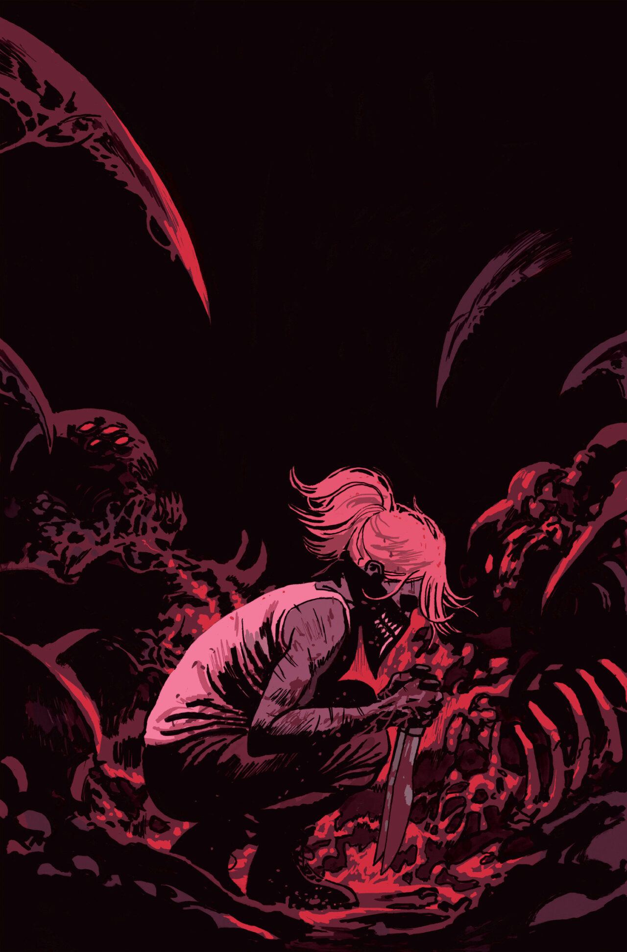 SOMETHING IS KILLING THE CHILDREN #44 B Spot UV Variant (Full Art, Spot UV, Hixson)