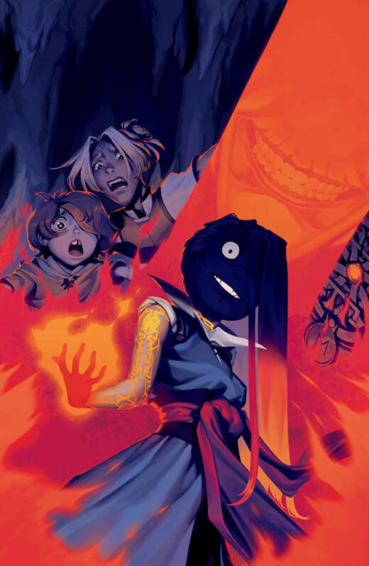The Last Witch: Blood & Betrayal #4 D Unlockable Variant (Full Art, Glass)