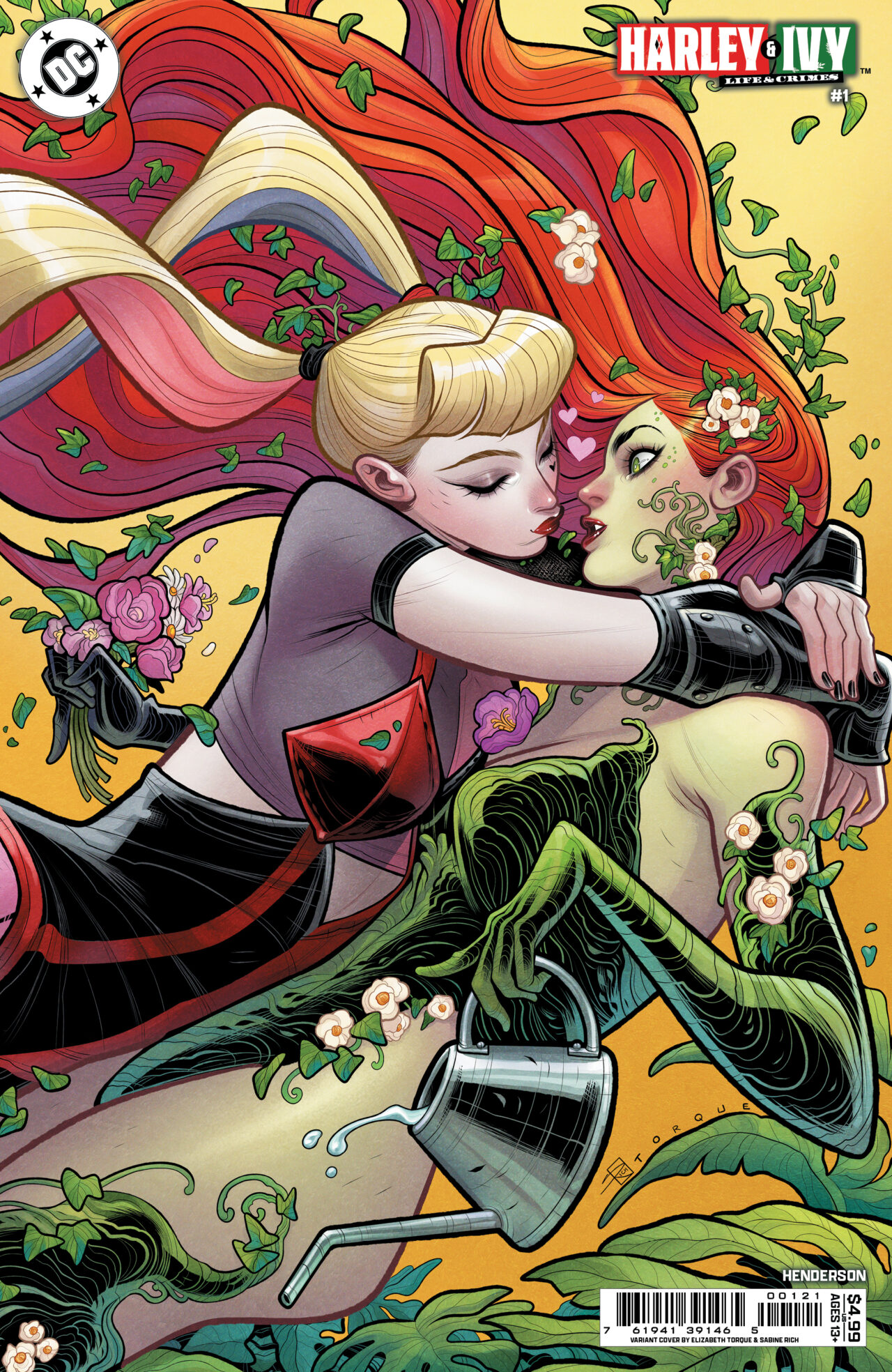 HARLEY AND IVY LIFE AND CRIMES #1 (OF 6) CVR B MARK BROOKS CARD STOCK VAR