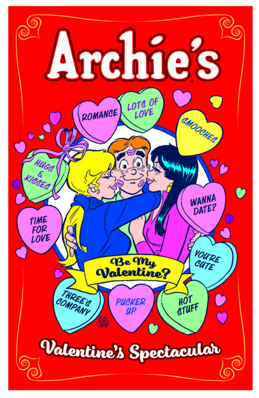 ARCHIE VALENTINES SPECTACULAR (ONE SHOT) CVR B DAN DECARLO ALISON FLOOD RETRO ART VAR