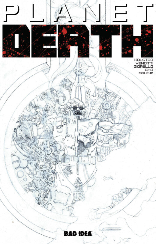 PLANET DEATH PLANET SIZED EDITION #1  CVR C TOMAS GIORELLO VAR