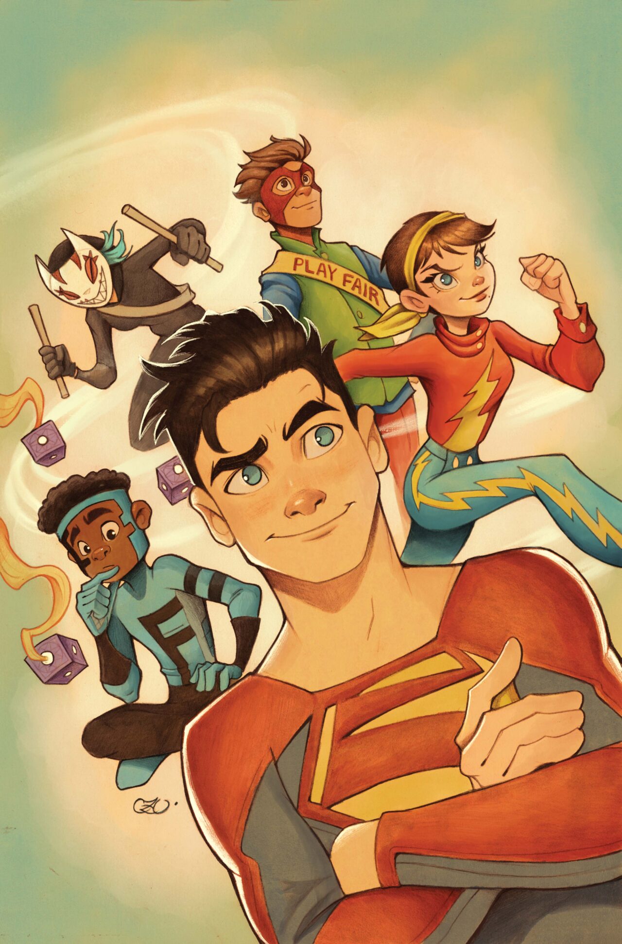 DC K.O. THE KIDS ARE ALL FIGHT SPECIAL #1 (ONE SHOT) CVR B CHRISSIE ZULLO-UMINGA CARD STOCK VAR