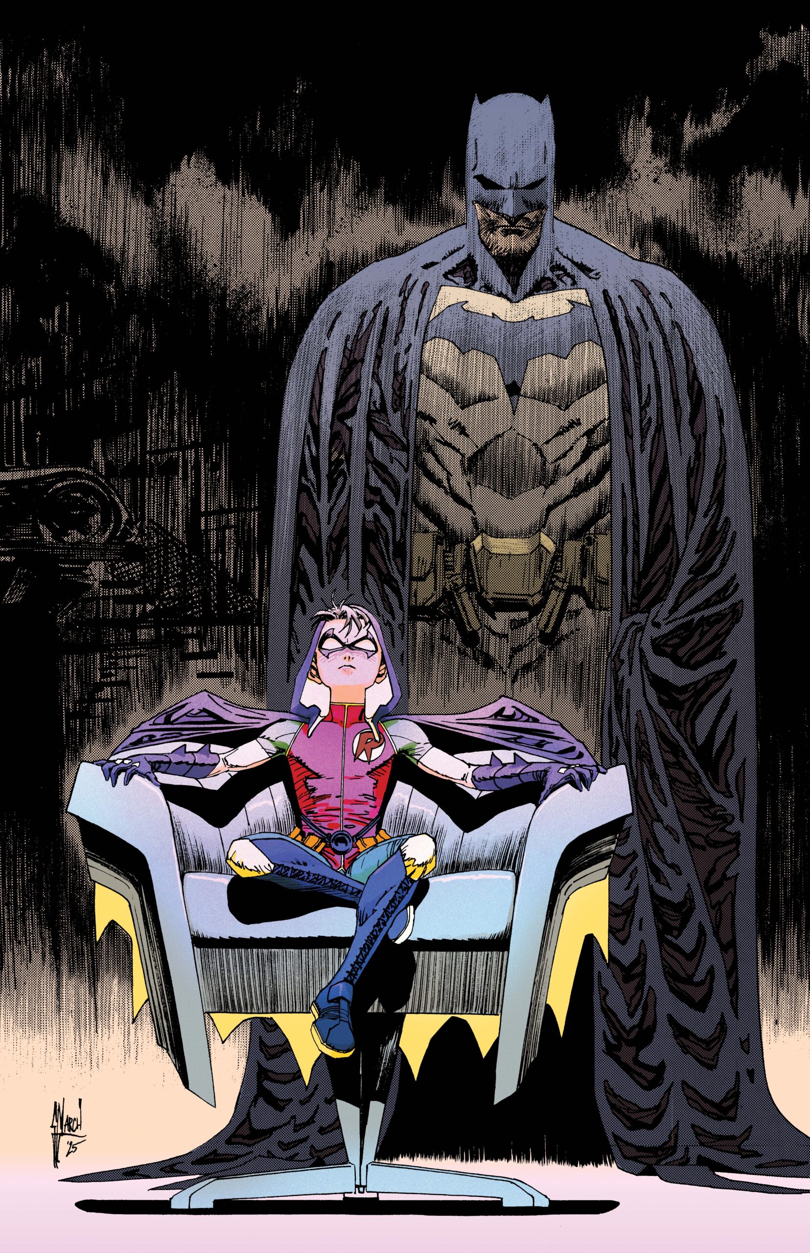 BATMAN AND ROBIN #29 CVR B GUILLEM MARCH CARD STOCK VAR