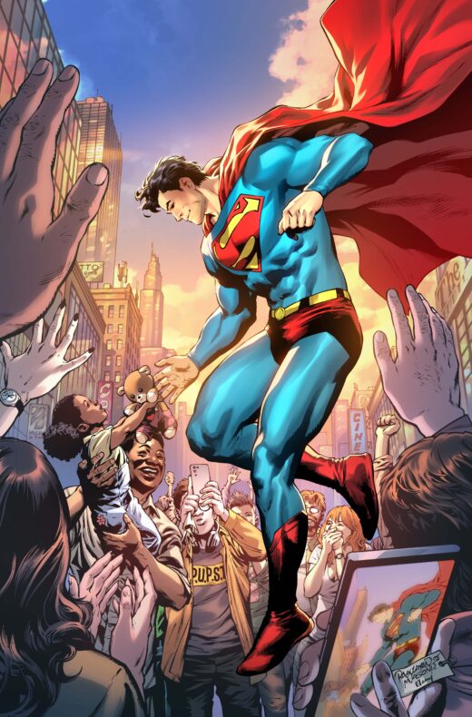 SUPERMAN UNLIMITED #9 CVR D CARLO PAGULAYAN & JASON PAZ CARD STOCK VAR