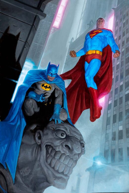BATMAN SUPERMAN WORLDS FINEST #47 CVR B EM GIST CARD STOCK VAR