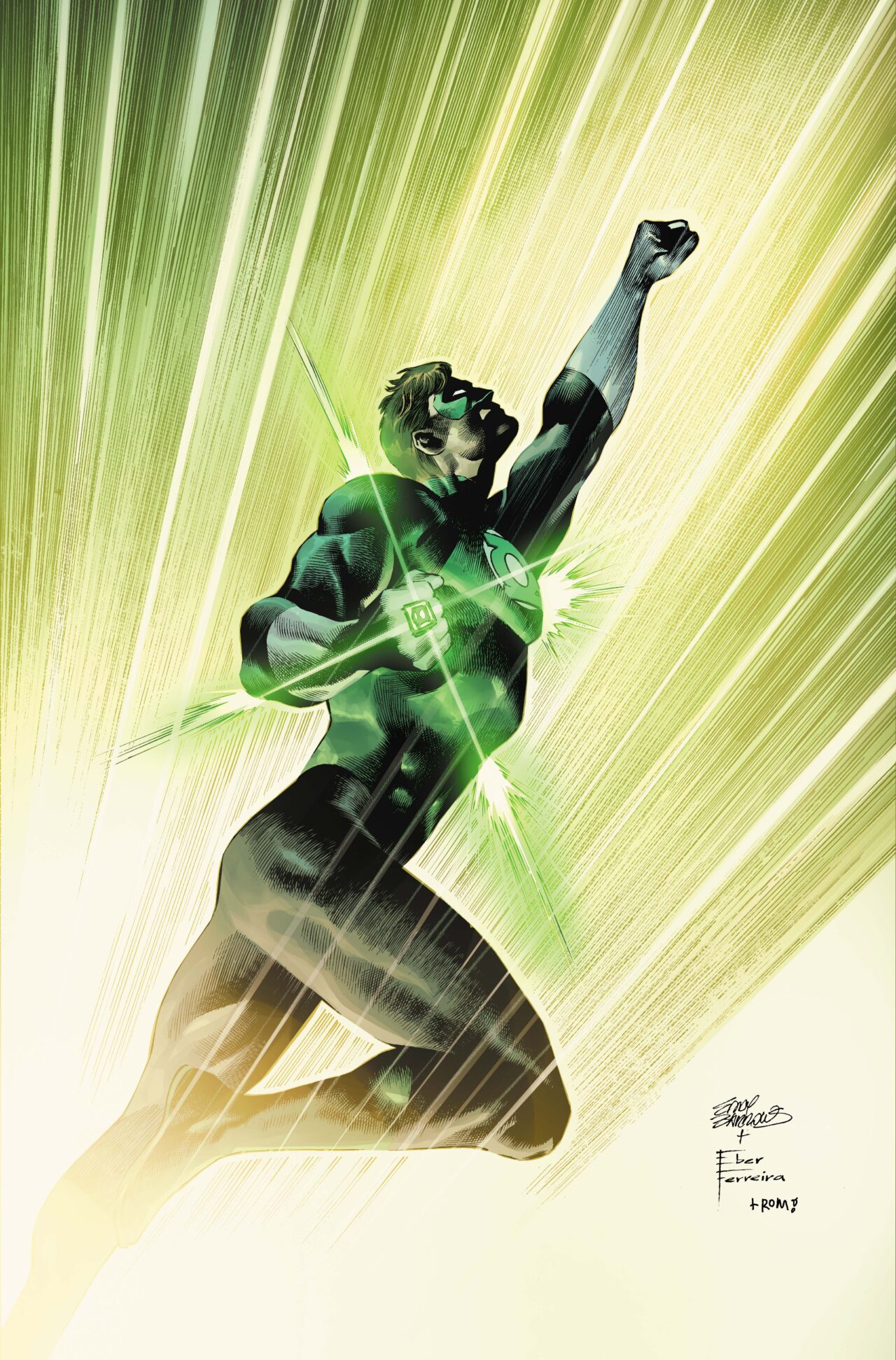 GREEN LANTERN #31 CVR C EDDY BARROWS & EBER FERREIRA CARD STOCK VAR
