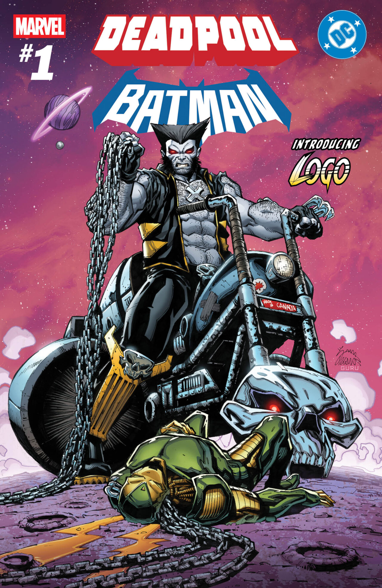 DF BATMAN #1 BLANK VARIANT WITH A SKETCH BY KEN HAESER Allocations May Occur