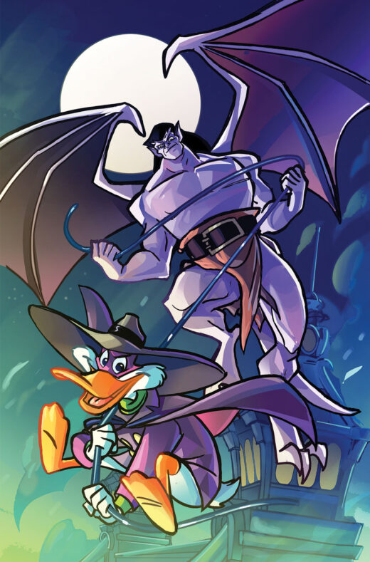 GARGOYLES DARKWING DUCK #1 CVR G TAD STONES METAL VIRGIN CVR VAR