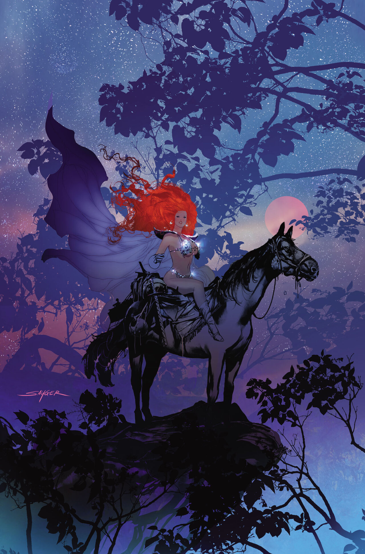 SONJA REBORN #6 CVR I INC 1:15 STUART SAYGER VIRGIN VAR