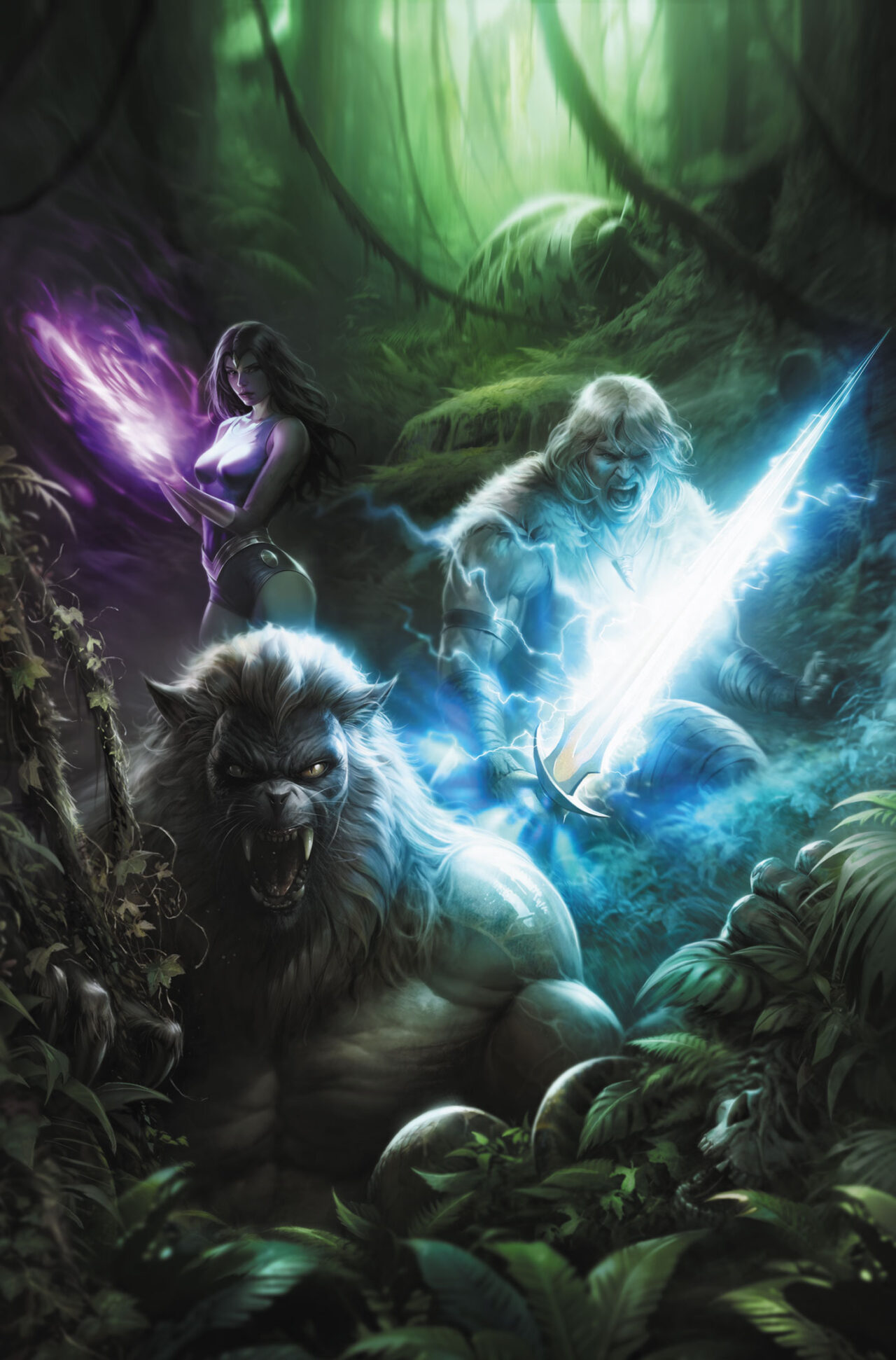 THUNDARR THE BARBARIAN #1 CVR R INC 1:50 FRANCESCO MATTINA VIRGIN VAR