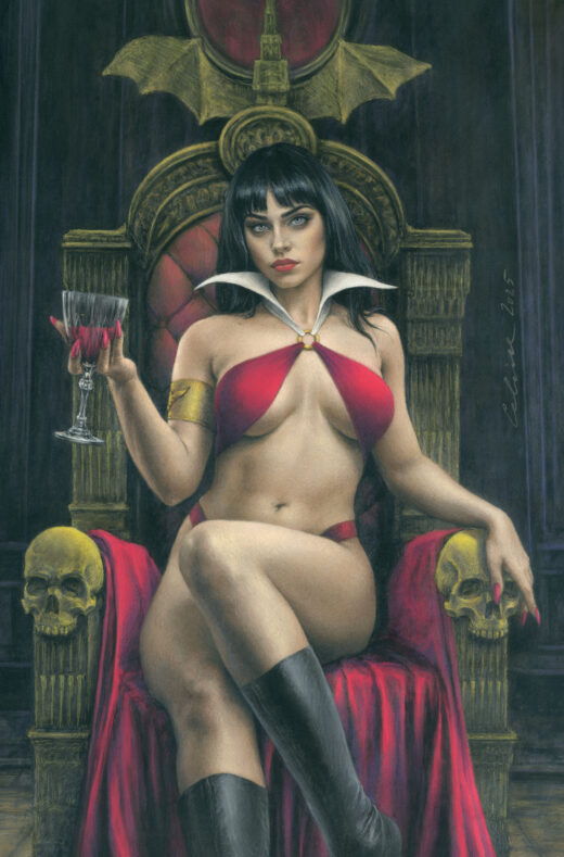 VAMPIRELLA WINTER SPECIAL 2026 #1 (ONE SHOT) CVR G INC 1:10 CELINA VIRGIN VAR