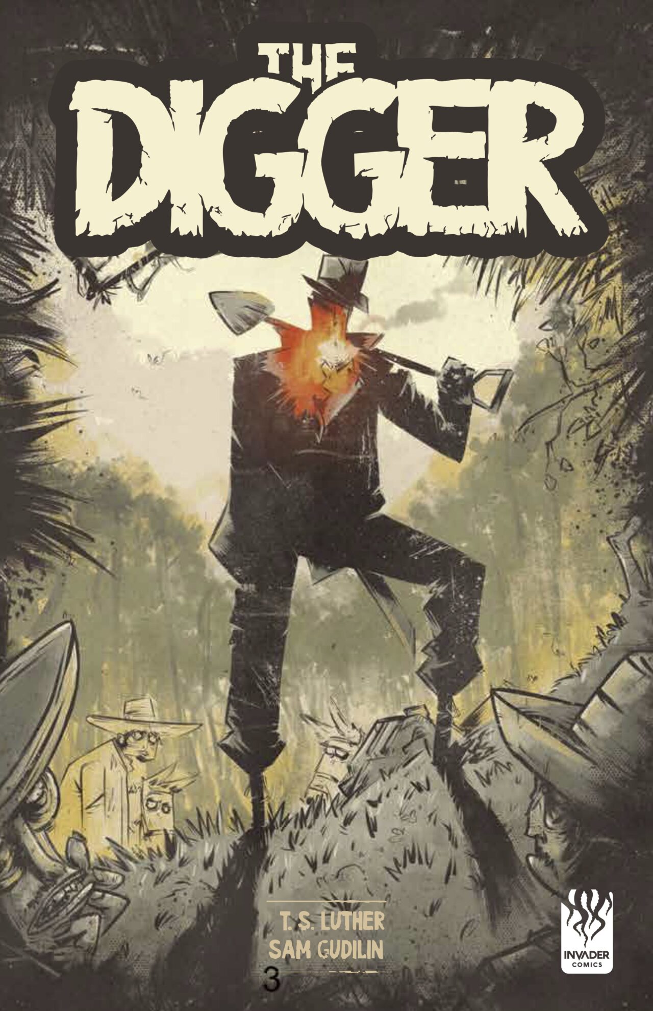 DIGGER #1 (OF 4) CVR A SAM GUDILIN