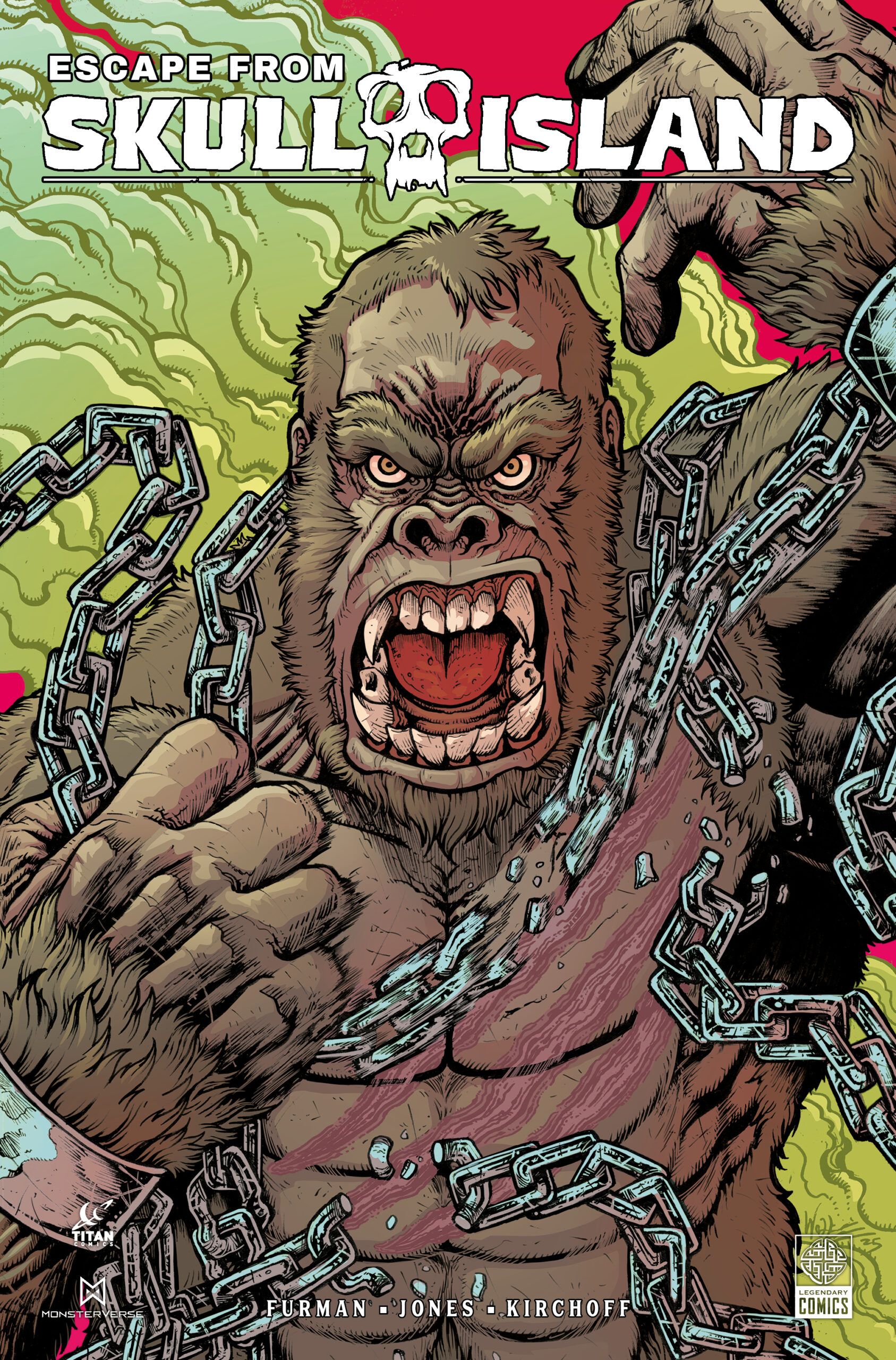 ESCAPE FROM SKULL ISLAND #1 (OF 4) CVR A MARIA WOLF