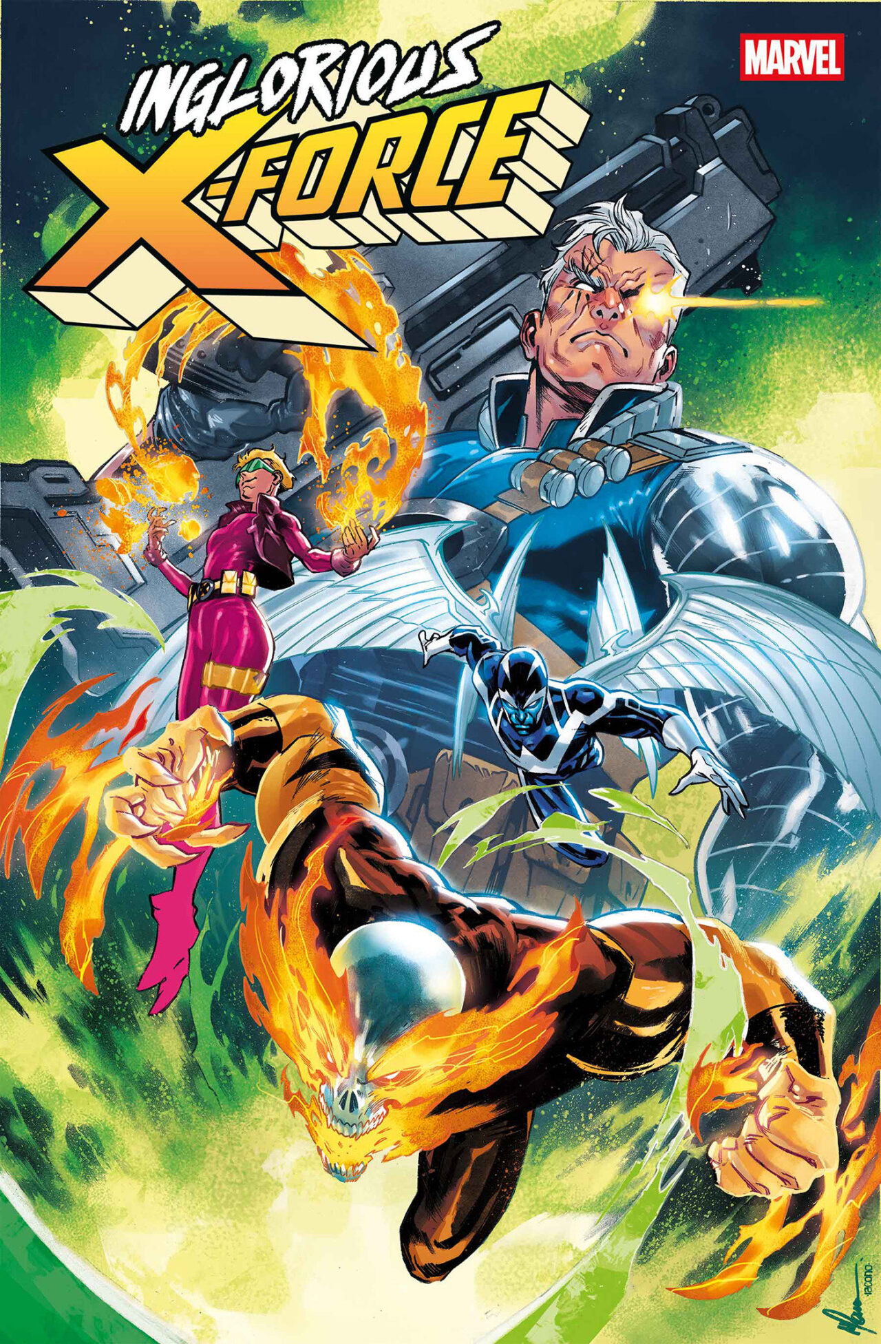 INGLORIOUS X-FORCE #1 FRANCESCO MANNA VARIANT