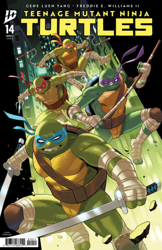 Teenage Mutant Ninja Turtles #14 Variant D (Byrne)
