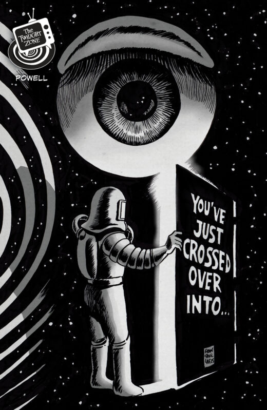 The Twilight Zone #4 Variant B (Francavilla Connecting Cover)